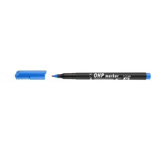 Popisovač modrý M OHP  1-1,5mm - permanentní Top marker - 00000736