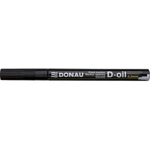 Černý lakový popisovač D-oil 2,2 mm,  DONAU U7368001PL-01