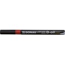 Černý lakový popisovač D-oil 2,2 mm,  DONAU U7368001PL-01
