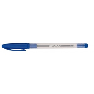 Kuličková modrá jednorázová tužka , SPOKO  S011502150